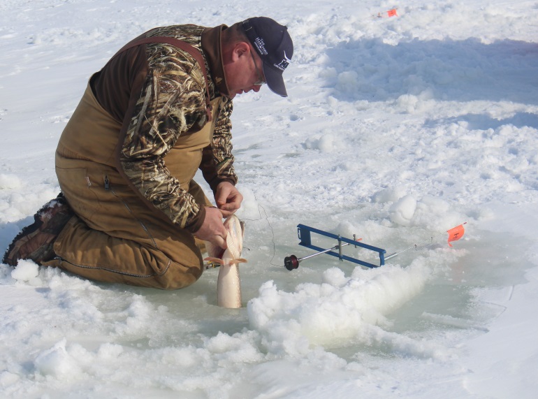 Hook into the Lake Lenore Lions Ice Fishing Derby before it's too late
